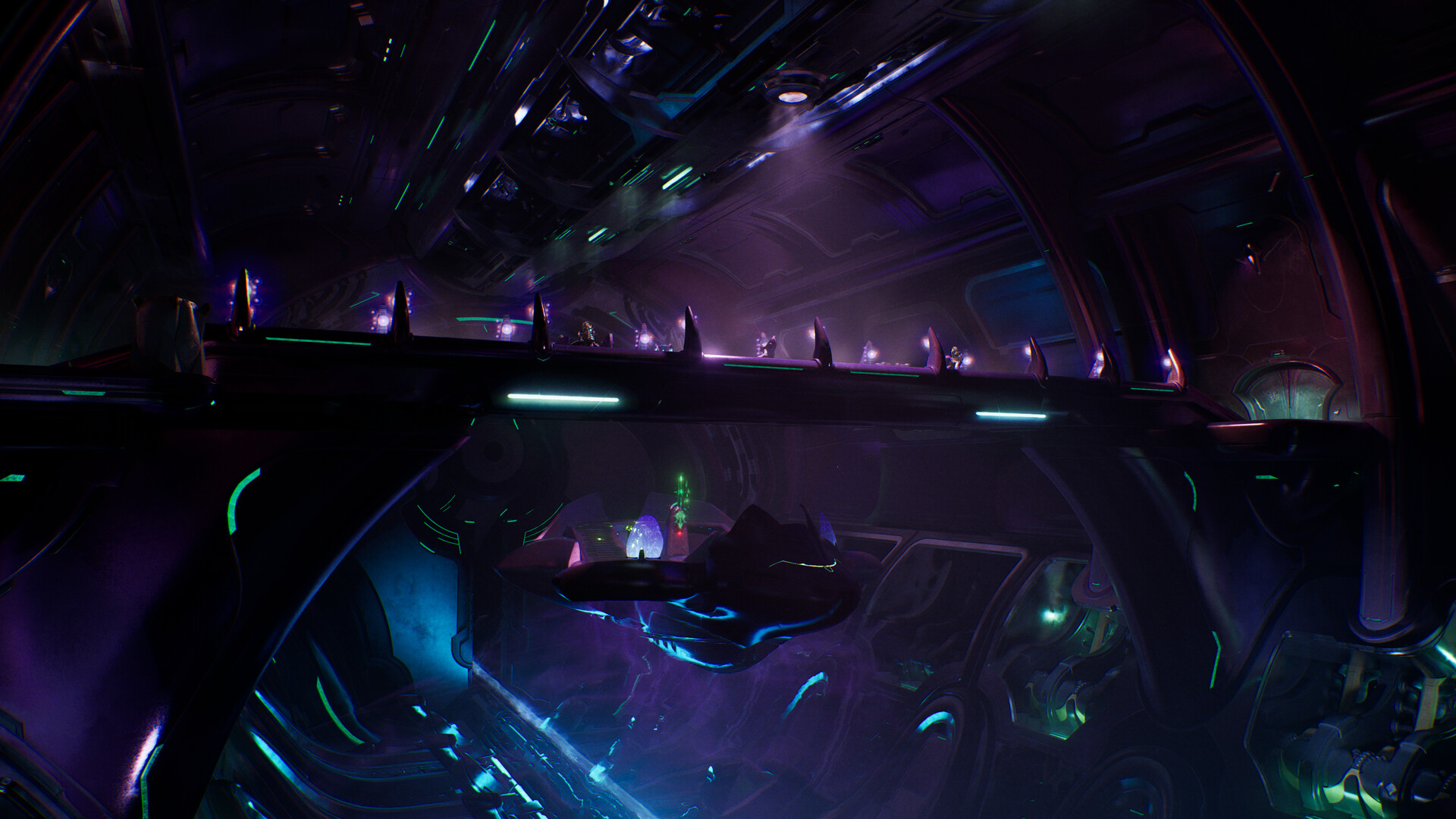 Halo Campaign Evolved Interior de una Nave