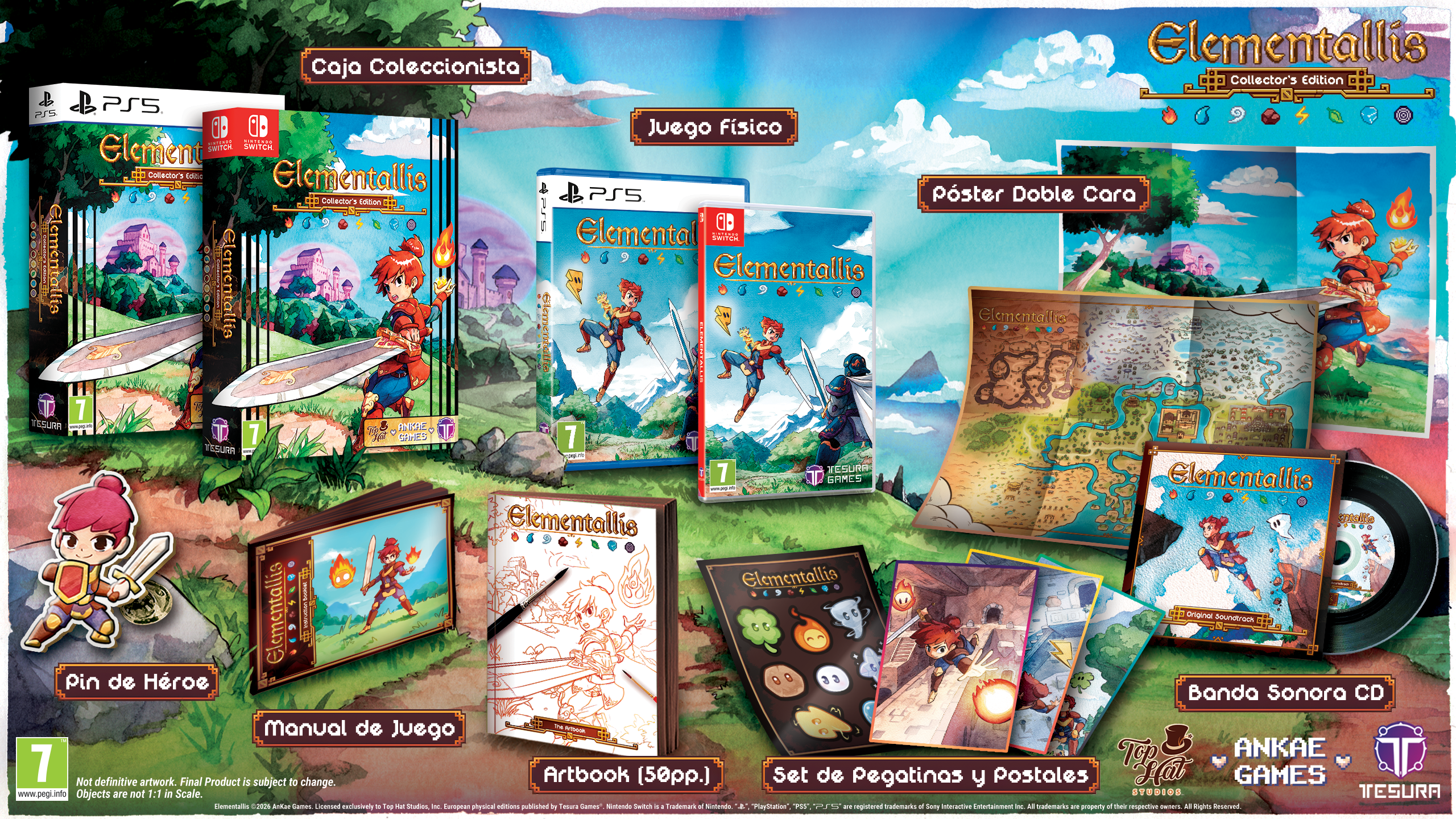 Elementallis Edición Coleccionista Elementallis Edición Coleccionista