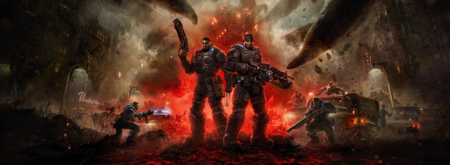 Gears of War E-Day portada