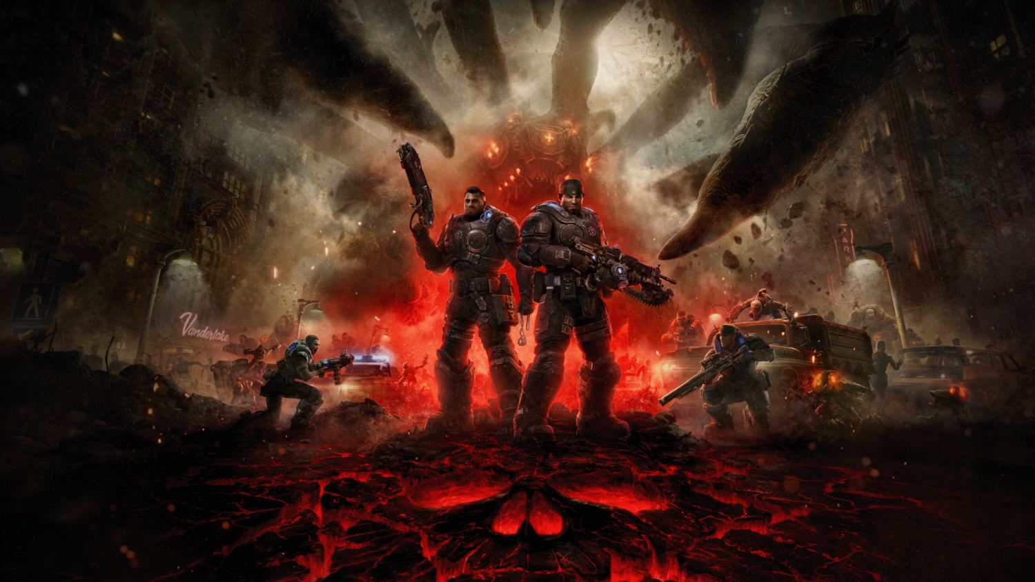 Gears of War E-Day portada