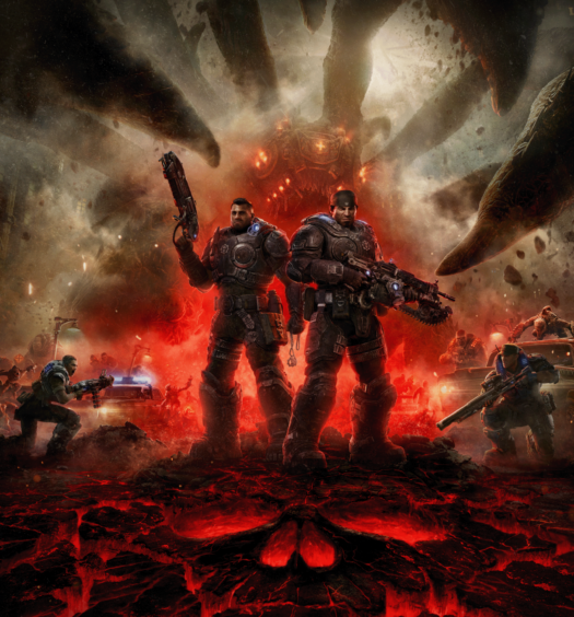 Gears of War E-Day portada