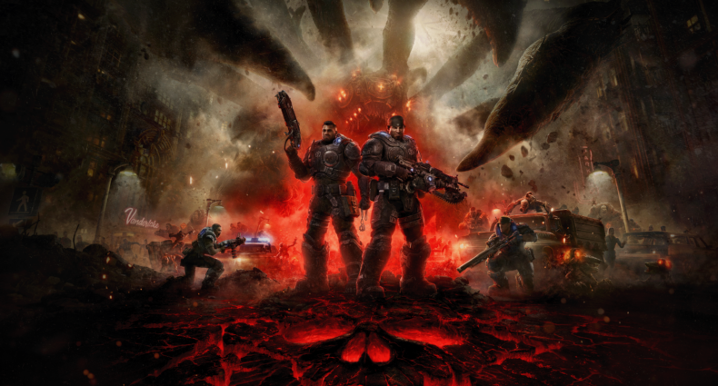Gears of War E-Day portada